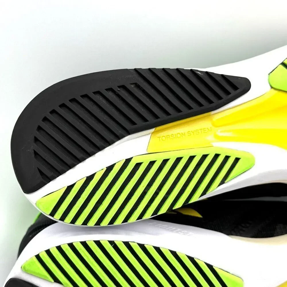 Adidas Adizzero Adios 7 Sneakers in Beam Yellow Solar Green - US Men’s 10 / FR 4